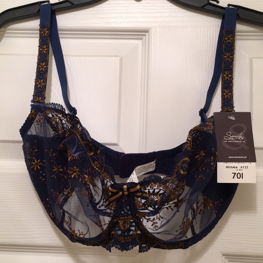 Samanta Mintake Bra USA size 32I. UK 32G. NWT